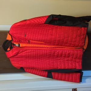 Orange Nike windbreaker